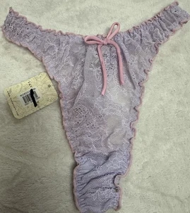 Tanga Free People Intimately Purple Talla M, Combo Rosa Cuento de Hadas - Imagen 1 de 5