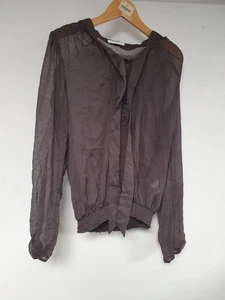 Yessica At C&A Size 10 Grey Womens Polyester Top - Picture 1 of 4
