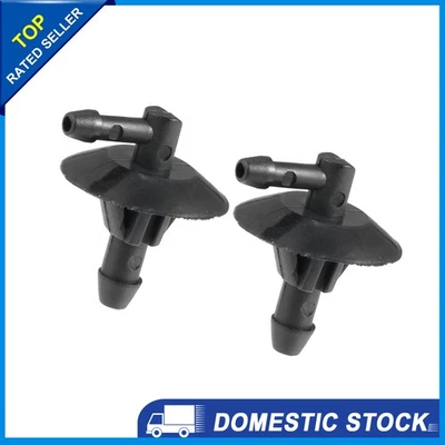Packof2 For Dodge Sprinter 2500 Base 2.7L L5 2003-2009 Windshield Washer Nozzles - Image 1 of 4