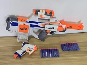 Nerf Gun Elite Bundle RayvenFire Rayven Modulus Attachments Triad Pistol Bullets - Picture 1 of 10