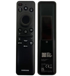 Genuine Samsung Solar Charging AI Voice TV Remote Control for QE75QN1EF QLED AI - Picture 1 of 7