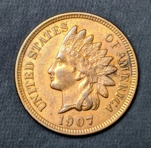 1907/1907 RPD Indian Head Cent - Picture 1 of 5