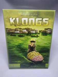 Bangkok Klongs Board Game DLP Games Strategy 2010 Martin Schlegel RARE used OOP - Picture 1 of 3