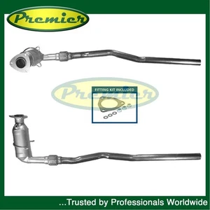 Premier Catalytic Converter Kit Fits Vauxhall Corsa 1998-2000 1.2 #1 - Picture 1 of 9