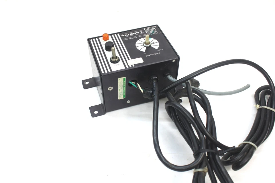 Bodine Electric Co. WPM 260599-06 DC Motor Speed Control (NO KNOB) - Image 1 of 4