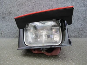 86-91 MAZDA RX7 FC3S FRONT RIGHT POP UP HEADLIGHT LAMP ASSEMBLY RED OEM - Picture 1 of 24