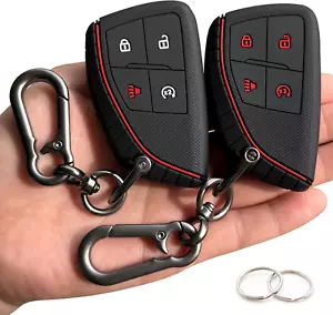 4-Button Key Fob Cover for 2025 2024 2023 Chevy Colorado Equinox Silverado GMC C - Picture 1 of 6