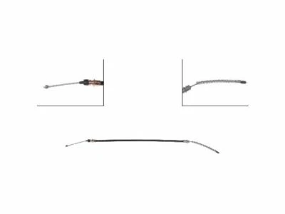 For 1969-1971 Mercury Cyclone Parking Brake Cable Rear Left Dorman 44492CZ 1970 - Image 1 of 2