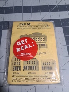 Design Preservation Models N Scale Otto's Parts - Factory Sealed - Picture 1 of 2