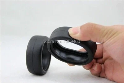 1/10 RC Drift Auto Räder & Reifen Set für Thunder Tiger Sparrowhawk Dx 6mm Of... - Bild 1 von 4