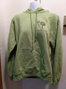 Carolina Girl Small Green Hooded Sweatshirt - Picture 1 of 8