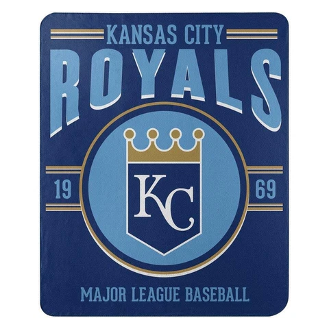 Kansas City Royals 50x60 Fleece Southpaw Design Blanket [NEW] MLB Throw Plush Cover