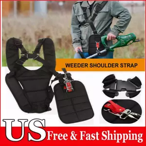 Adjustable Padded Shoulder Harness Garden Brush Cutter Strap Trimmer Strimmer` - Picture 1 of 7