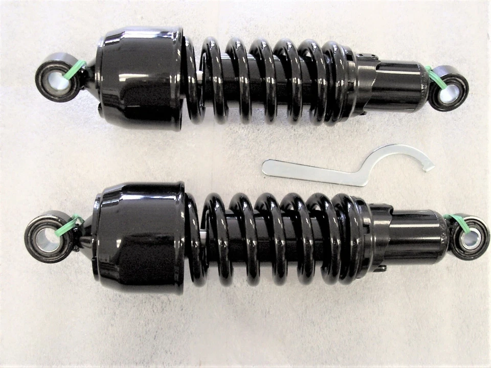 Amortiguadores cortos negros de alta resistencia Suzuki VS700 - VS800 Intruder S50 Boulevard 11" Foto 1 de 1