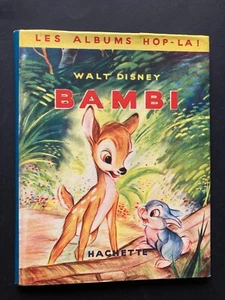 Album à système Bambi Hop là AVEC jaquette Hachette 1949 TRES TRES BON ETAT - Picture 1 of 8