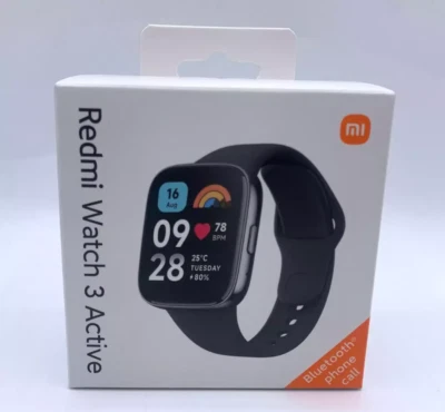 Xiaomi Redmi Watch 3 Active M2235W1  Smartwatch  Fitness Activity Tracker  Black - Image 1 of 4