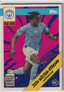 Topps Manchester City Fan Set 2022-2023 MCH-1 Josh Wilson Esbrand Rookie
