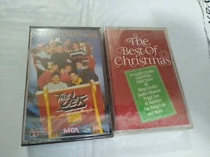 Jets (The): Christmas with The Jets & Best of Christmas SEALED CASSETTES CROSBY - Picture 1 of 3