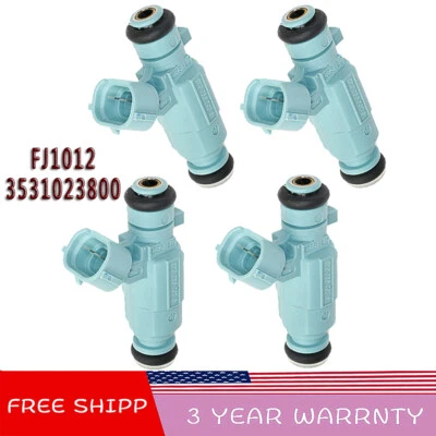 4x Novo Injetor de Combustível PARA Hyundai Elantra 2006-12 Kia Soul Spectra 2.0L 1975CC l4 - Imagem 1 de 4