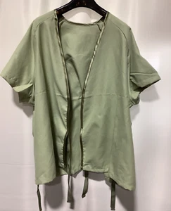 Health Care Mammography Jacket Top Lot of 6 Green Comfort  cape gown Image NEW - Picture 1 of 7