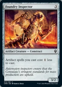 Foundry Inspector x4 4x LÁMINA Commander Legends Casi Nuevo Magic The Gathering - Imagen 1 de 1