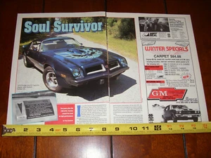 1974 PONTIAC TRANS AM 455 SD ORIGINAL 1990 ARTIKEL - Bild 1 von 4