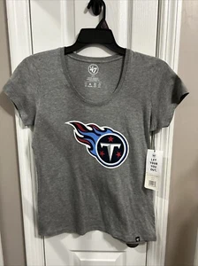 Damen '47 Brand Tennessee Titans Football T-Shirt Kurzarm Gr. M grau - Bild 1 von 3