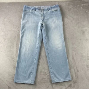 BRIONI Marmolada Jeans Men 42 (Fits 40x30) Light Blue Wash Straight Leg $895 - Picture 1 of 16