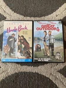 Uncle Buck & The Great Outdoors DVD’s - Picture 1 of 3