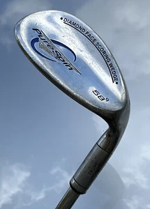 Pure Spin Diamond Face S+ 58° RH Wedge with Steel Shaft Thumper Series - Picture 1 of 9