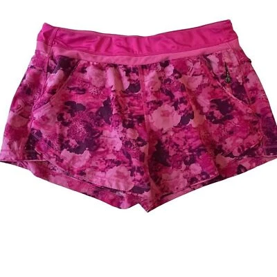 Pantalones Cortos Atléticos Mandarina Berry Floral Pequeños Foto 1 de 4