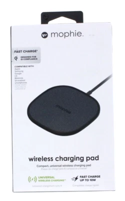 Mophie Wireless Charging Pad Qi Fast Charge up to 10W - Image 1 of 3