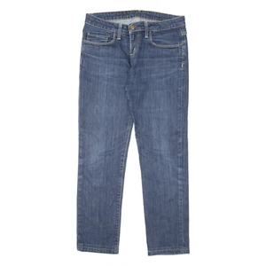 CARHARTT Womens Jeans Blue Regular Tapered W30 L26 - Picture 1 of 6
