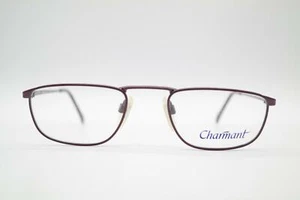 Vintage Charmant 4735 Purple Oval Glasses Frames Eyeglasses NOS - Picture 1 of 6