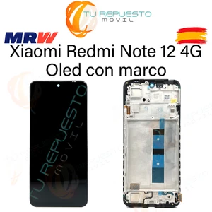 Pantalla LCD OLED para Xiaomi Redmi Note 12 4G con marco - Imagen 1 de 1