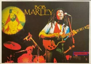 Bob Marley Haile Selassie Poster auf der Bühne 23 x 33 - Bild 1 von 1