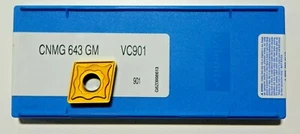 10 NEUE VALENITE CNMG 643 GM VC901 HARTMETALLEINSÄTZE R585S - Bild 1 von 10