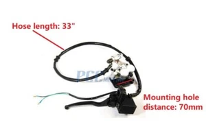 Front Hydraulic Brake w/ ABS for GY6 125cc 150cc Scooter Moped BK19 - Picture 1 of 5