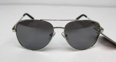 Gafas de sol Foster Grant polarizadas plateadas aviadores para mujer 100 % UV 25631FGX SIL Foto 1 de 4