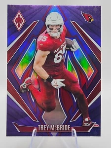 2024 Panini Phoenix Trey McBride Purple Fade #139 Arizona Cardinals - Foto 1 di 2