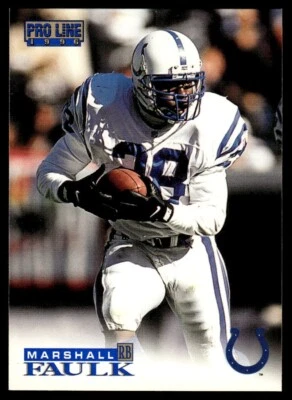 1996 Pro Line Marshall Faulk #43 - Image 1 of 2