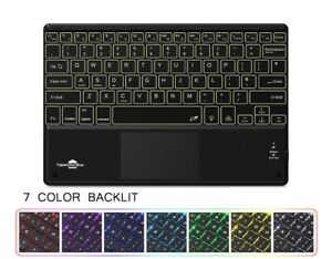 Bluetooth Backlit Touchpad Keyboard Compatible with iPad Pro 11 2021 Release