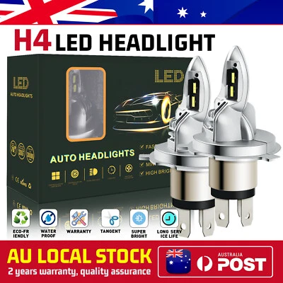 2x MODIGT Car LED H4 Headlight Globe For Toyota Starlet Hatch 1995 1996 1997 AU - image 1 of 4