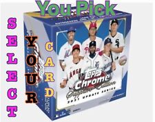 Topps Chrome Update Sapphire Edition 2021 You Pick Complete Your Set