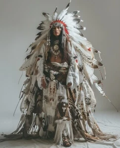 Professional 8x10 Photos: Beautiful Native American Woman Art Quality 99068228 - Picture 1 of 1