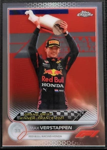 Max Verstappen 2022 Topps Chrome Formula 1 # 157 - Picture 1 of 2