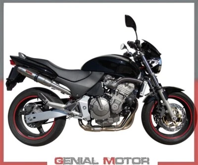 Terminale di Scarico GPR DEEPTONE INOX Omologato HONDA HORNET CB 600 F 1998 2002 - Immagine 1 di 4