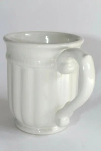Ceramic 4 1/4" tall Mug - Color: Cream () - Picture 1 of 3