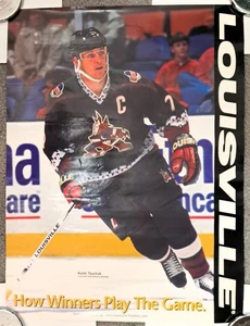 Keith Tkachuk SELTENES Louisville Werbeplakat - Bild 1 von 6