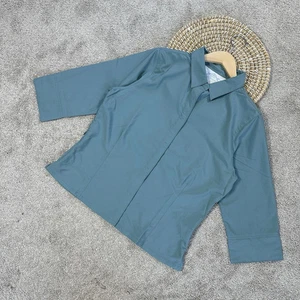 Camisa Top Royal Robbins Mujer Extreme Expedition Manga 3/4 UPF 40 Azul Teal M - Imagen 1 de 11
